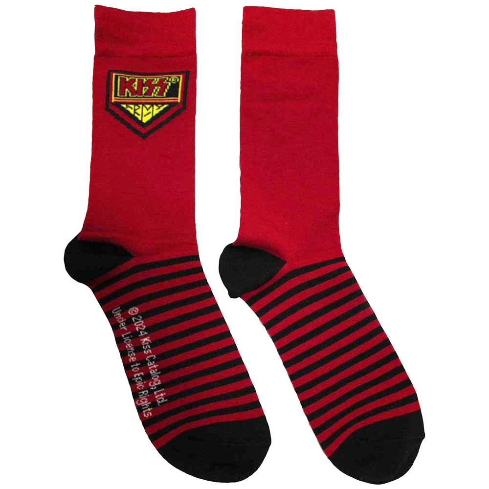 Kiss - Army Socks - EU 39-45 - Red